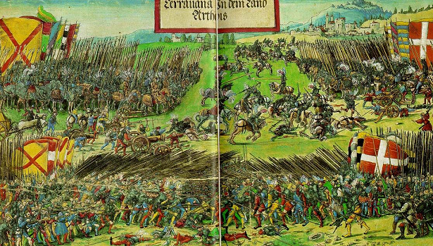 2e Bataille de Guinegatte - en 1513